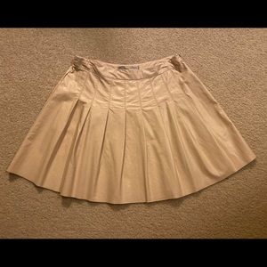 Pale pink mini skirt